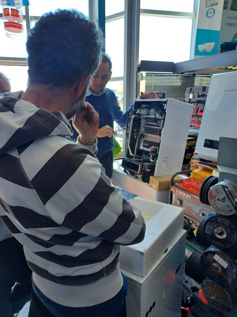 Τεχνική Εκπαίδευση Λεβήτων Πετρελαίου και Λεβήτων Αερίου Συμπύκνωσης Saturn - Navien Μαραθώνας