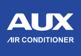 AUX Air Conditioner Logo (Blue)